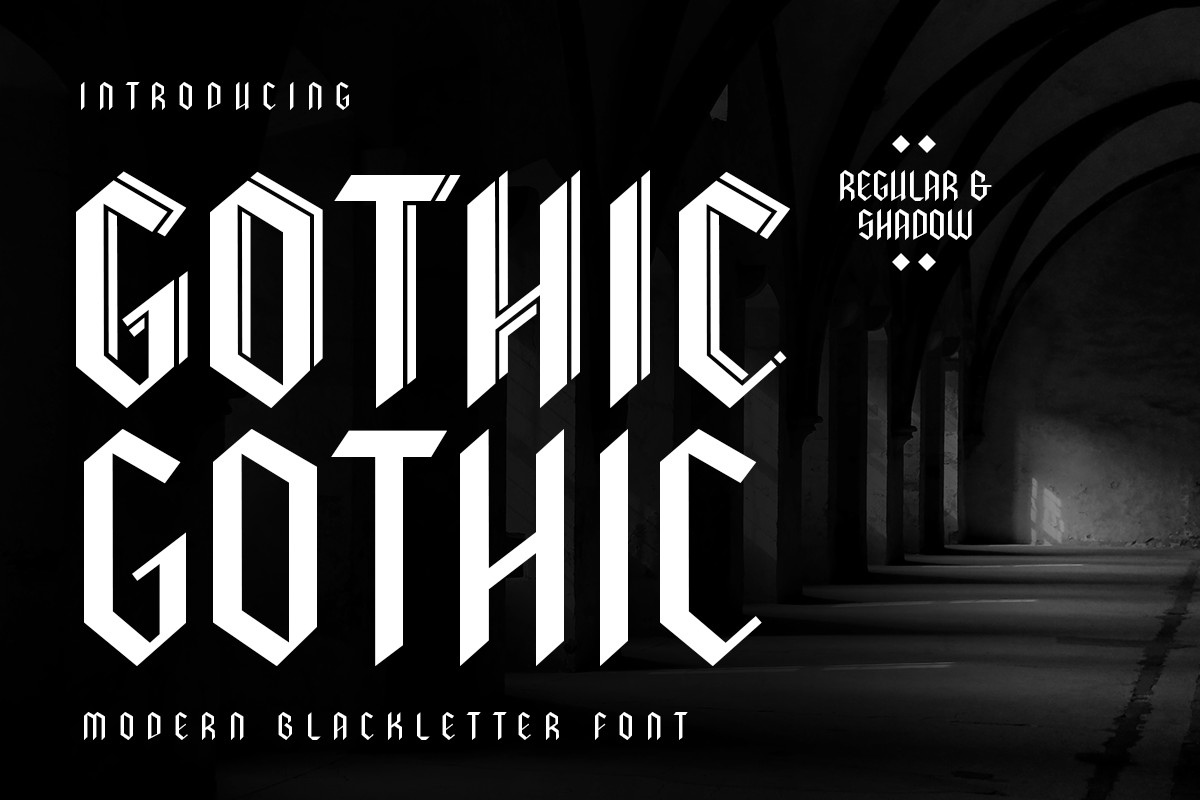 Font Gothic
