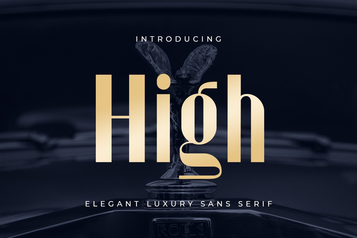 Font High Sans Serif