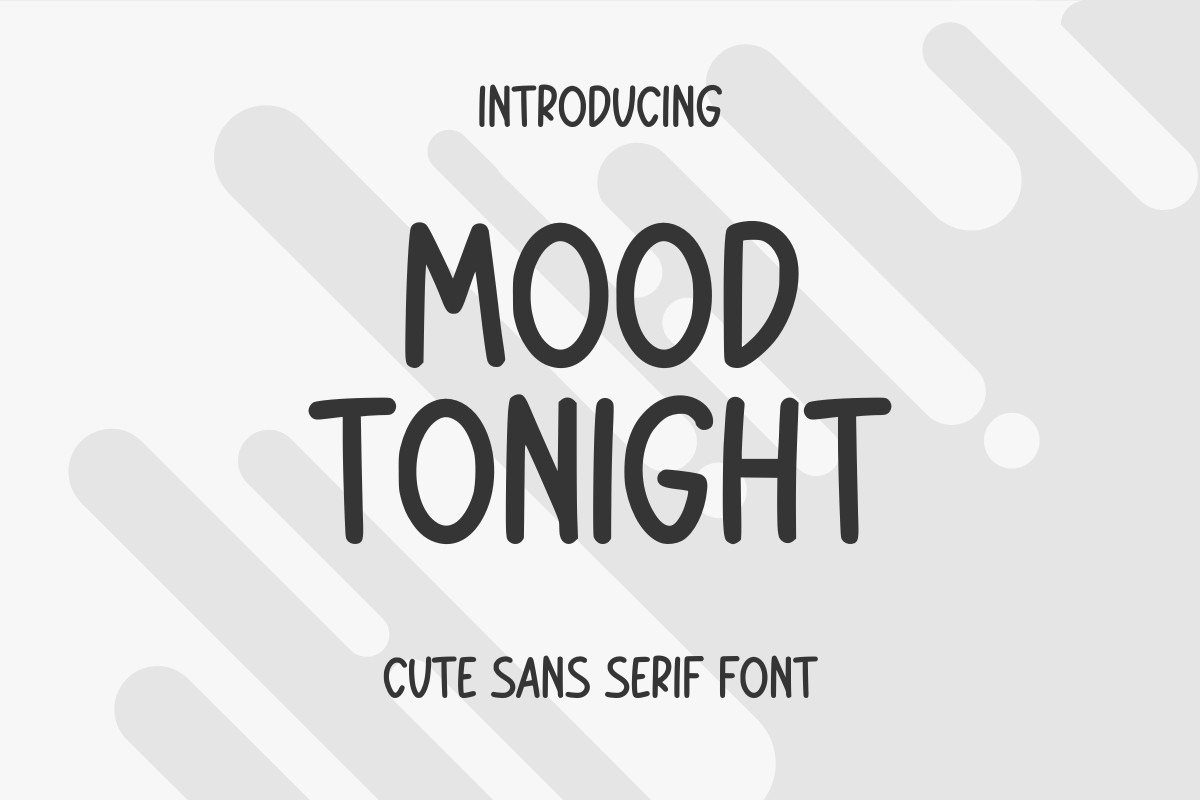 Font Mood Tonight