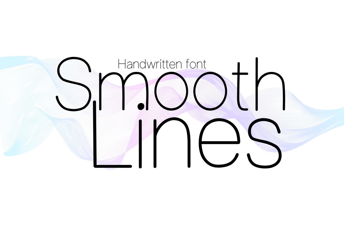 Font Smooth Lines