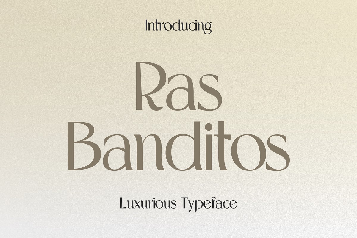 Font Ras Banditos