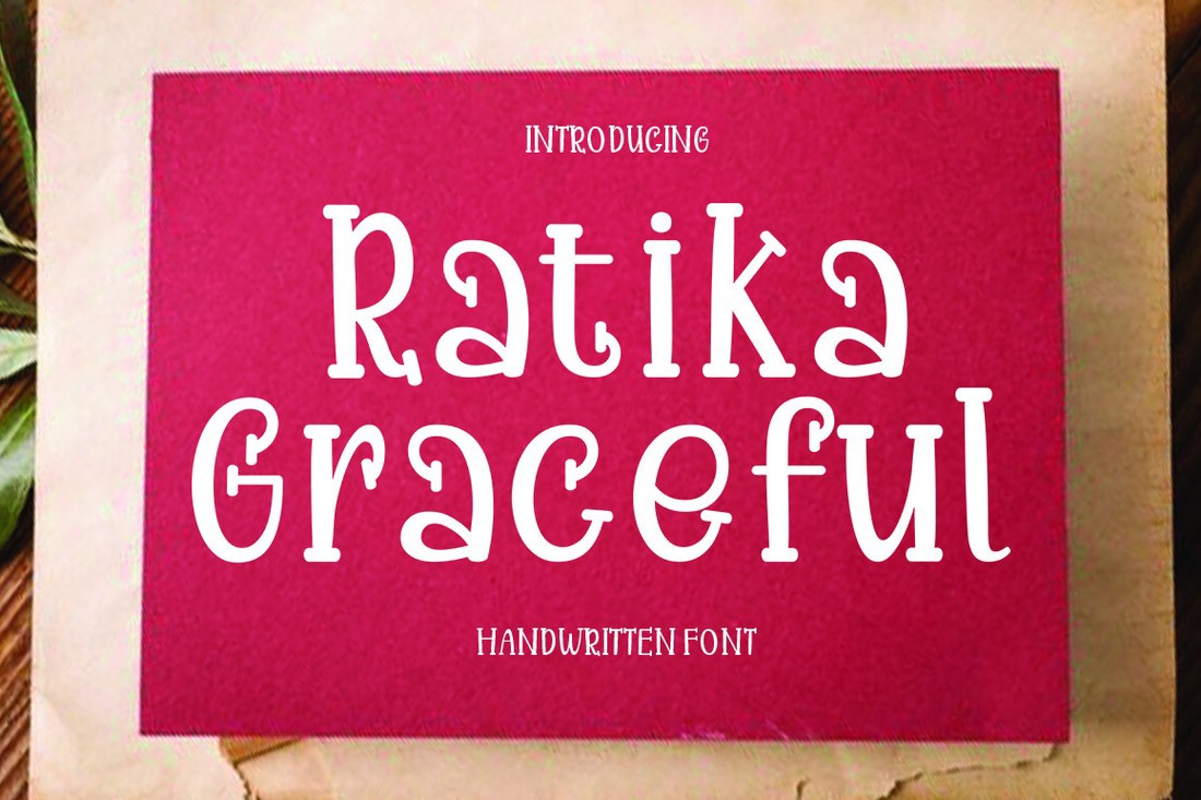 Font Ratika Graceful
