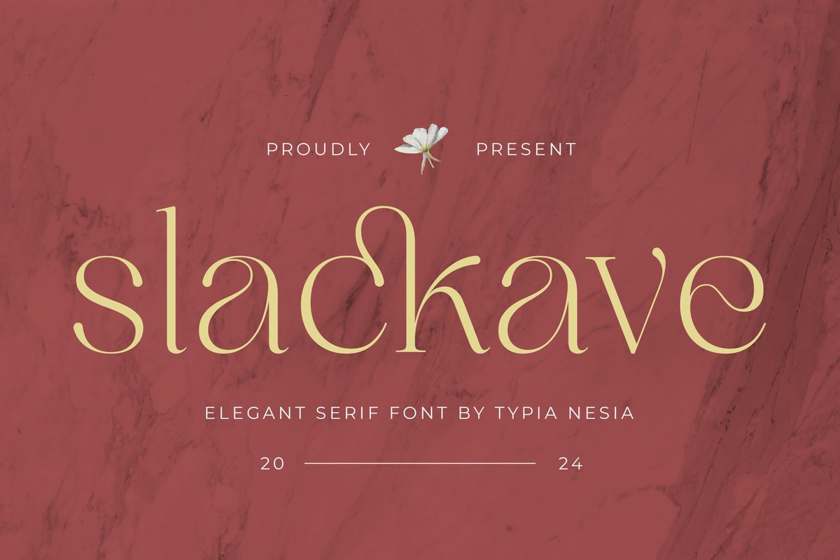 Font Slackave
