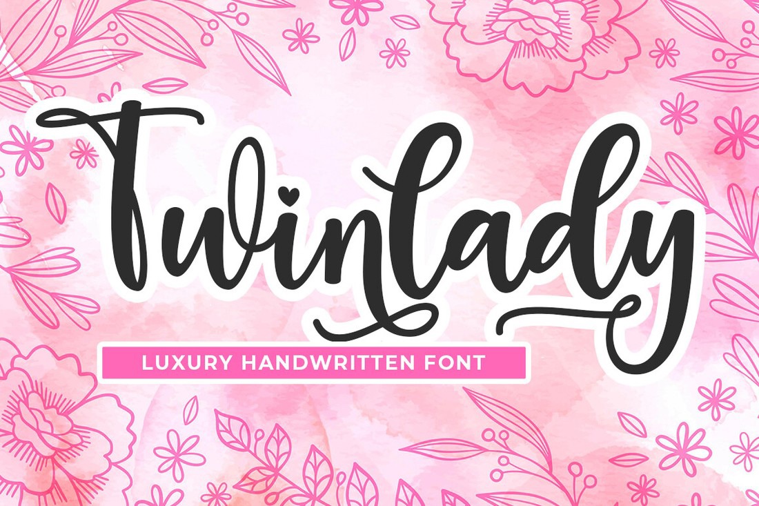Font Twinlady