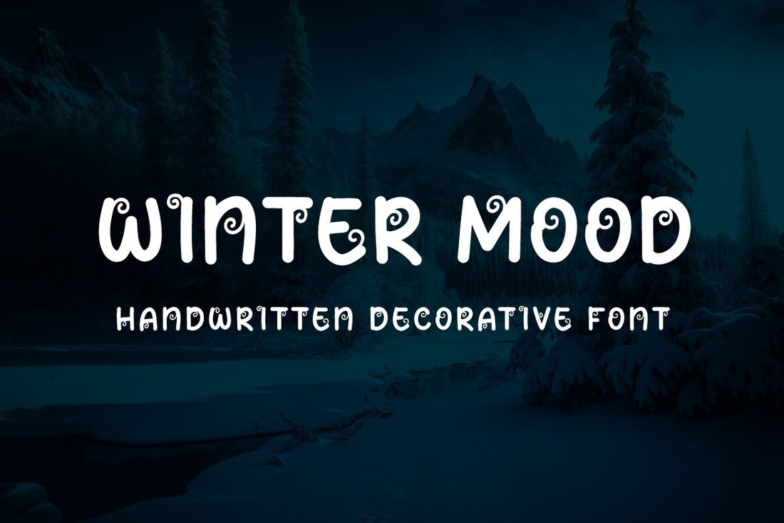 Font Winter Mood
