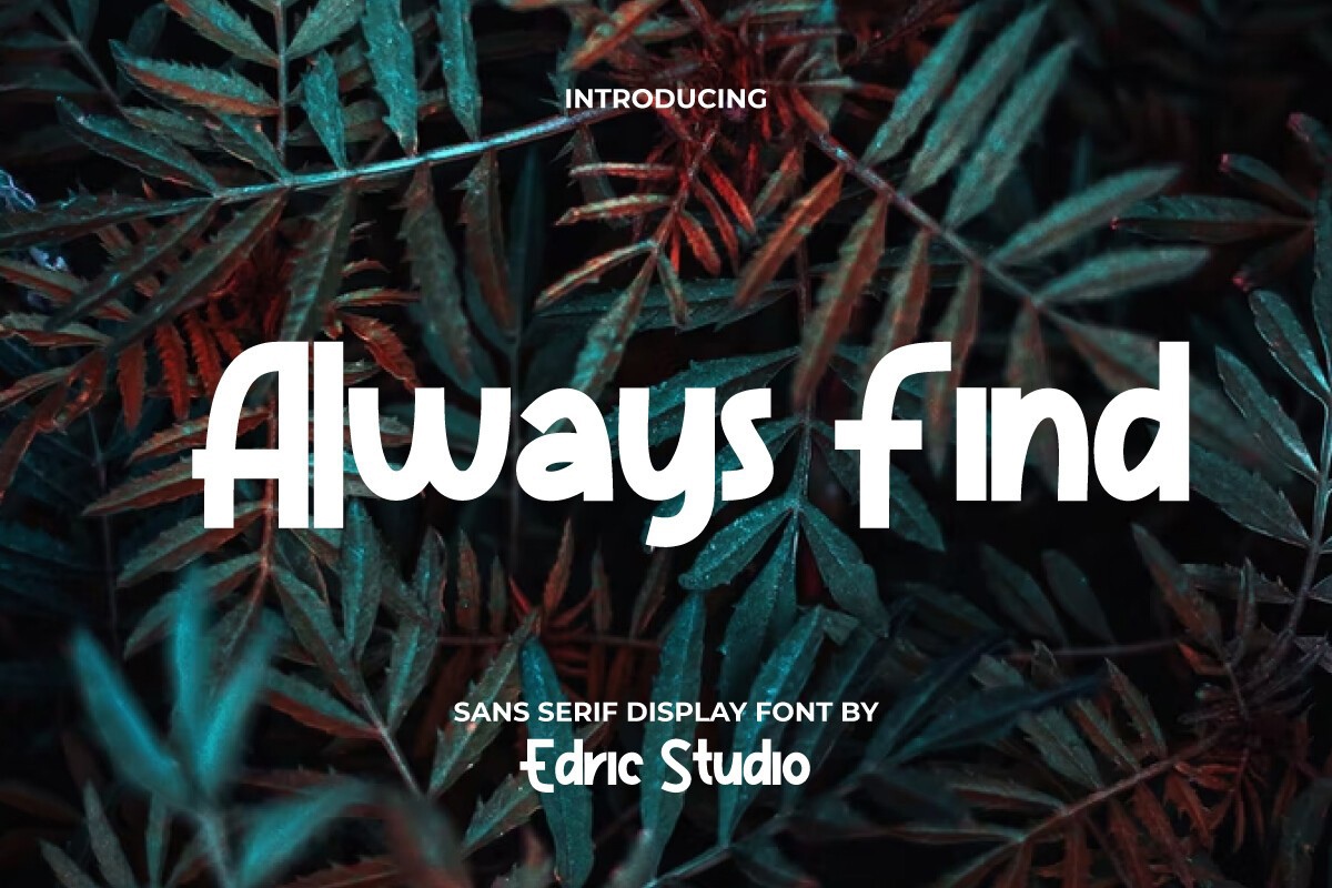 Font Always Find