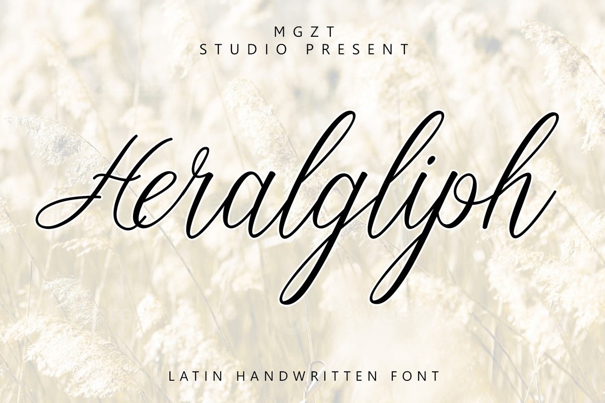 Font Heralgliph