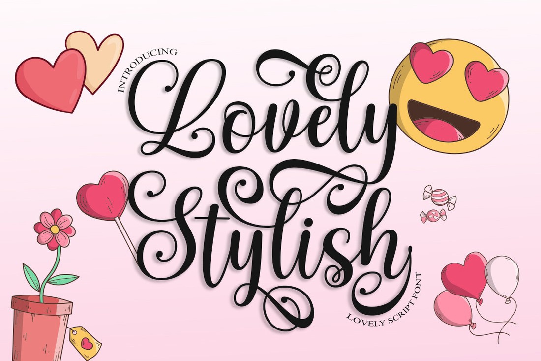 Font Lovely Stylish
