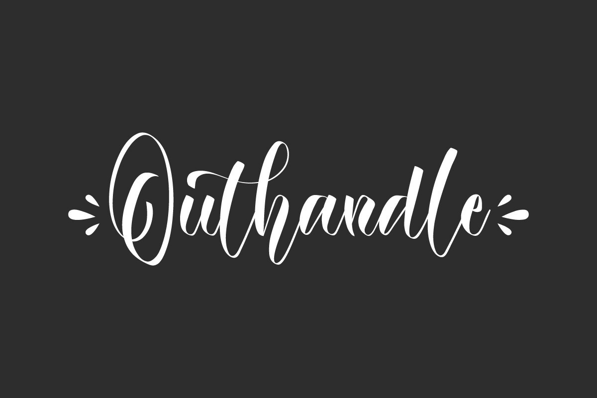 Font Outhandle