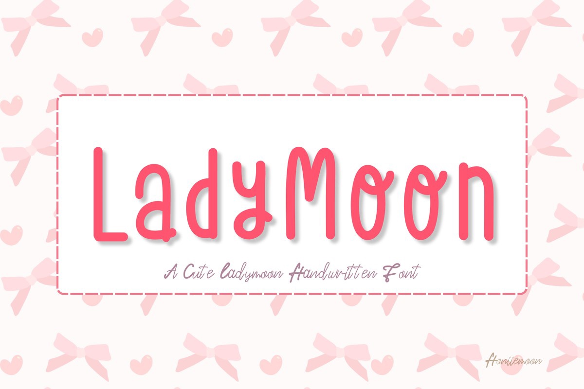 Font Ladymoon