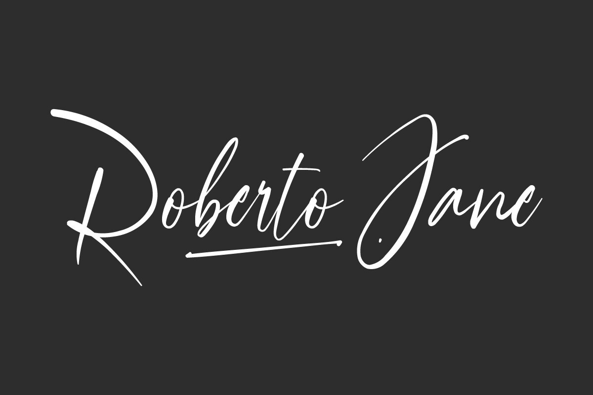 Font Roberto Jane