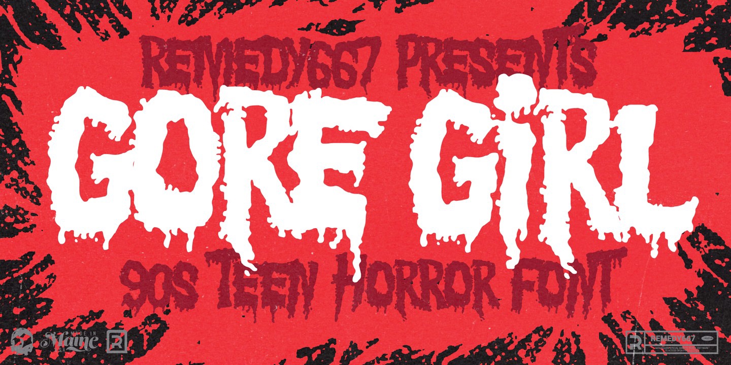 Font Gore Girl