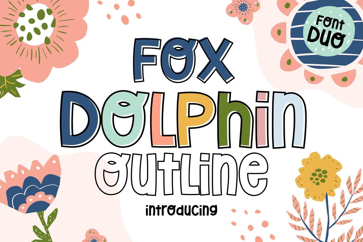 Font Fox Dolphin