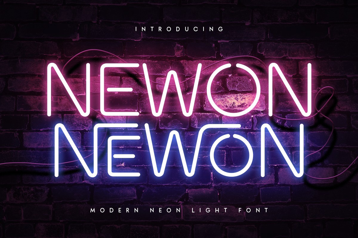 Font Newon