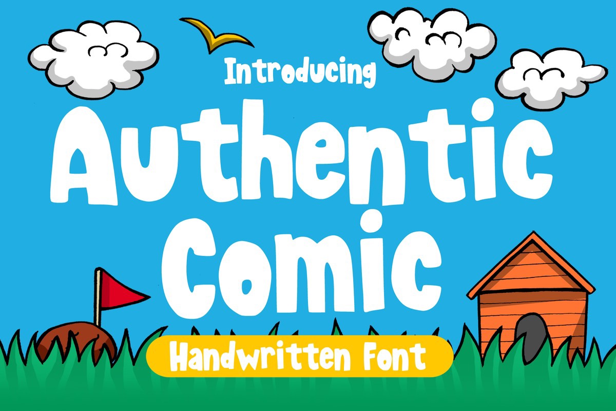 Font Authentic Comic