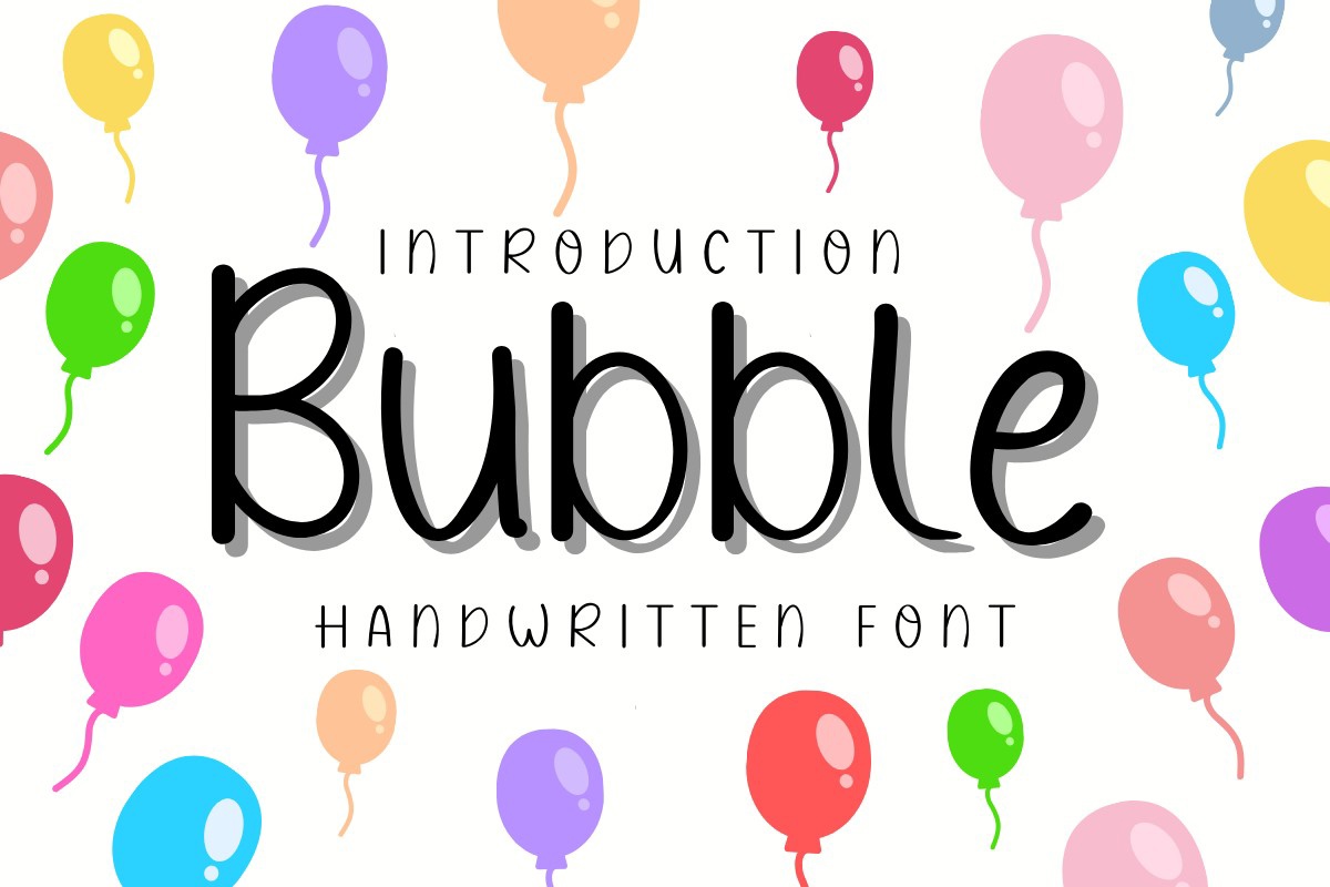 Font Bubble