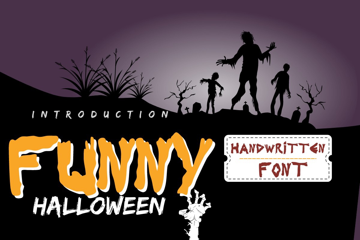 Font Funny Halloween