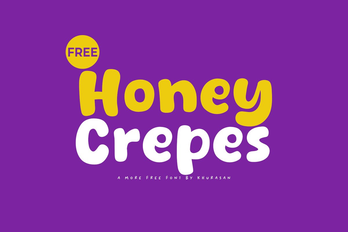 Font Honey Crepes