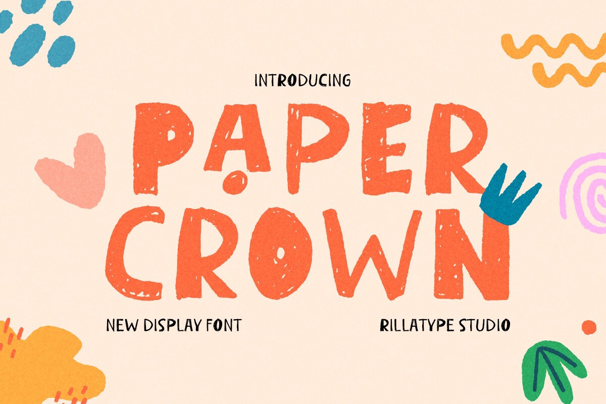 Font RL Paper Crown