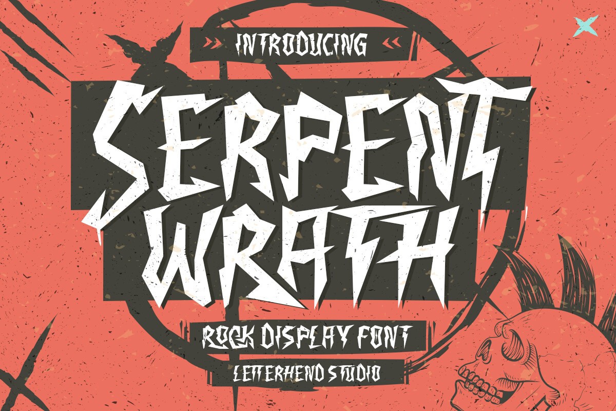 Font Serpent Wrath