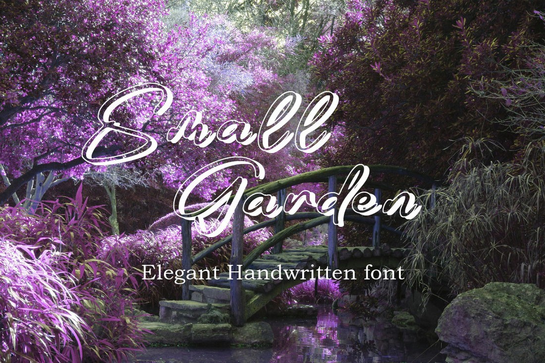 Font Small Garden