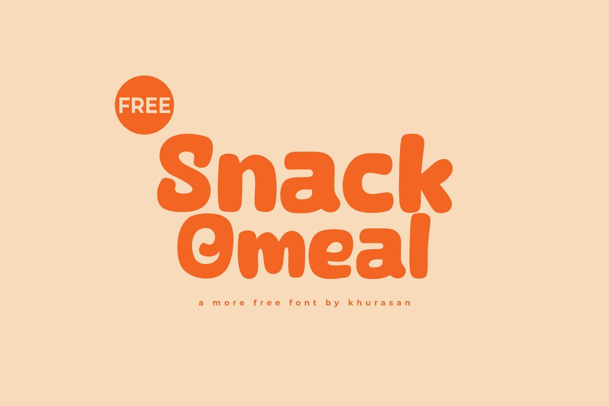 Font Snack Omeal