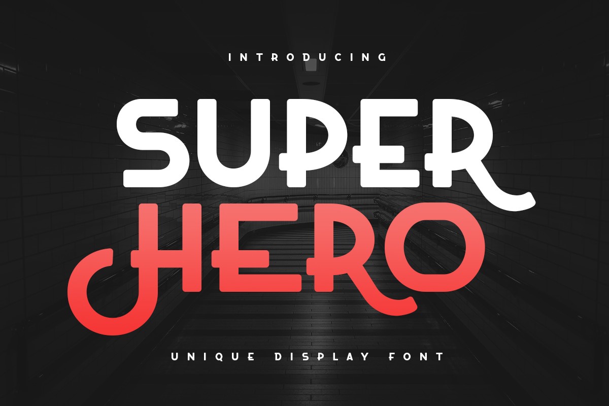 Font Super Hero