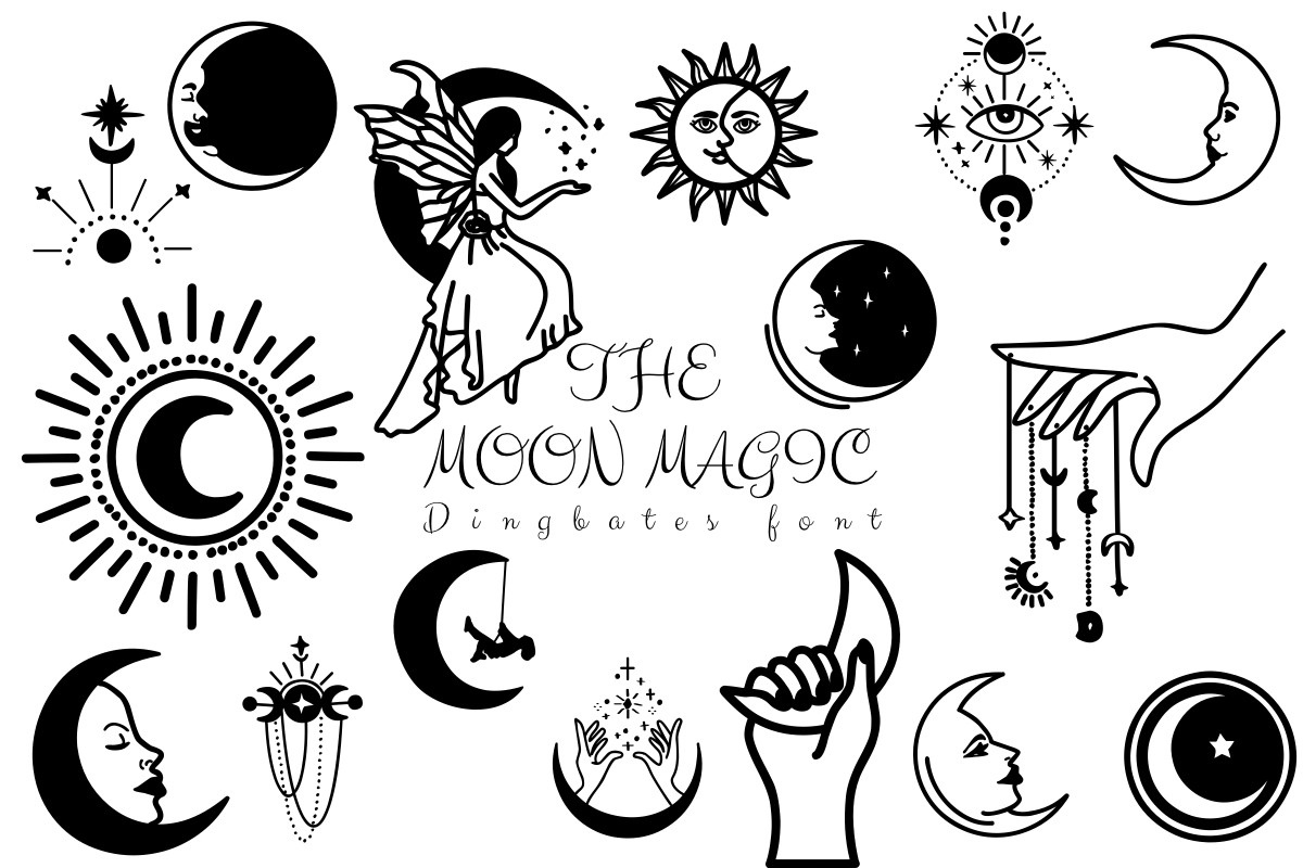 Font The Moon Magic