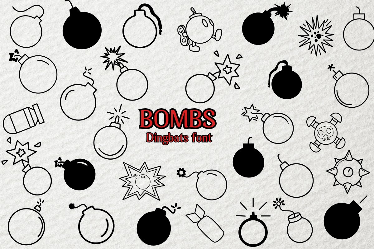 Font Bombs
