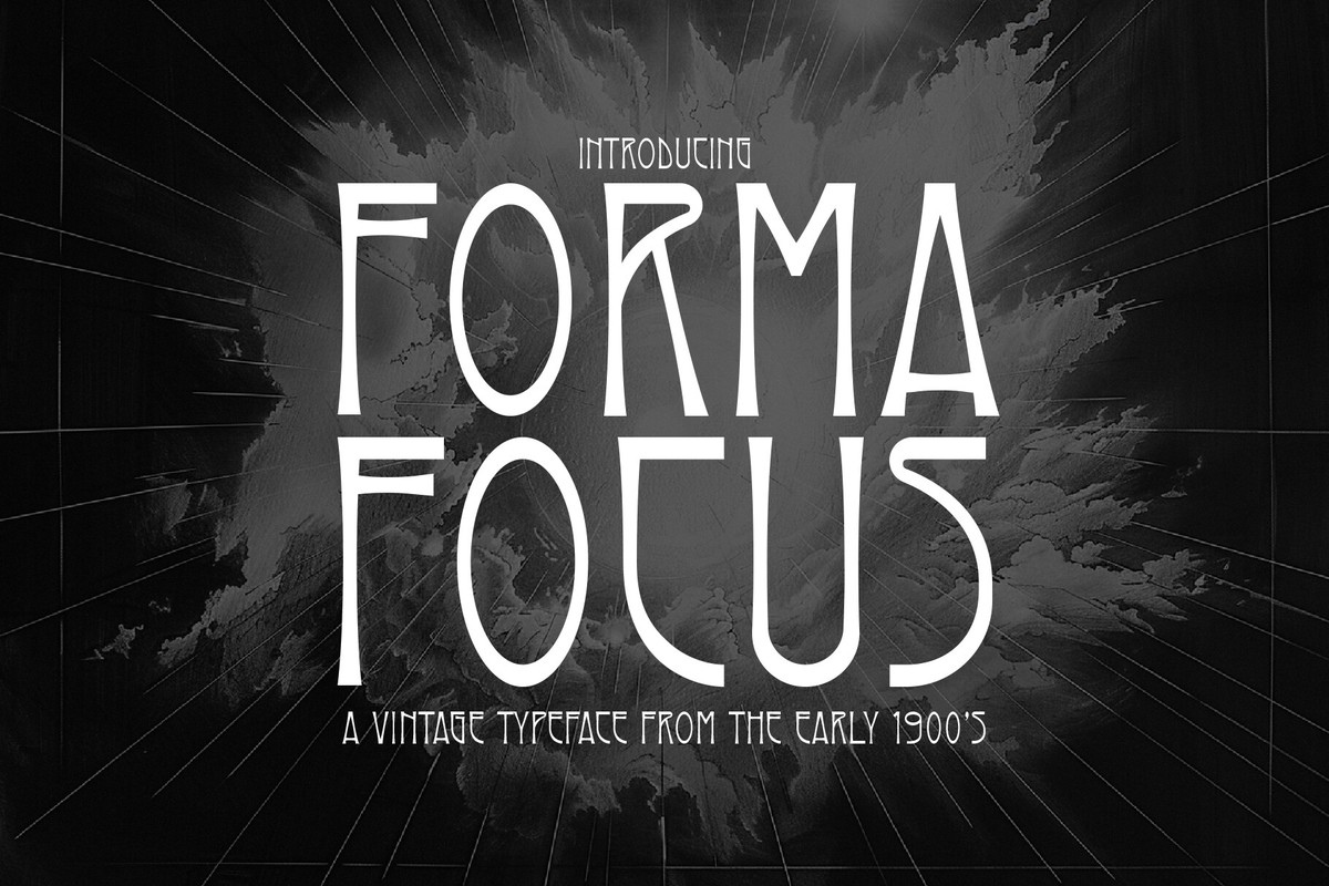 Font Forma Focus