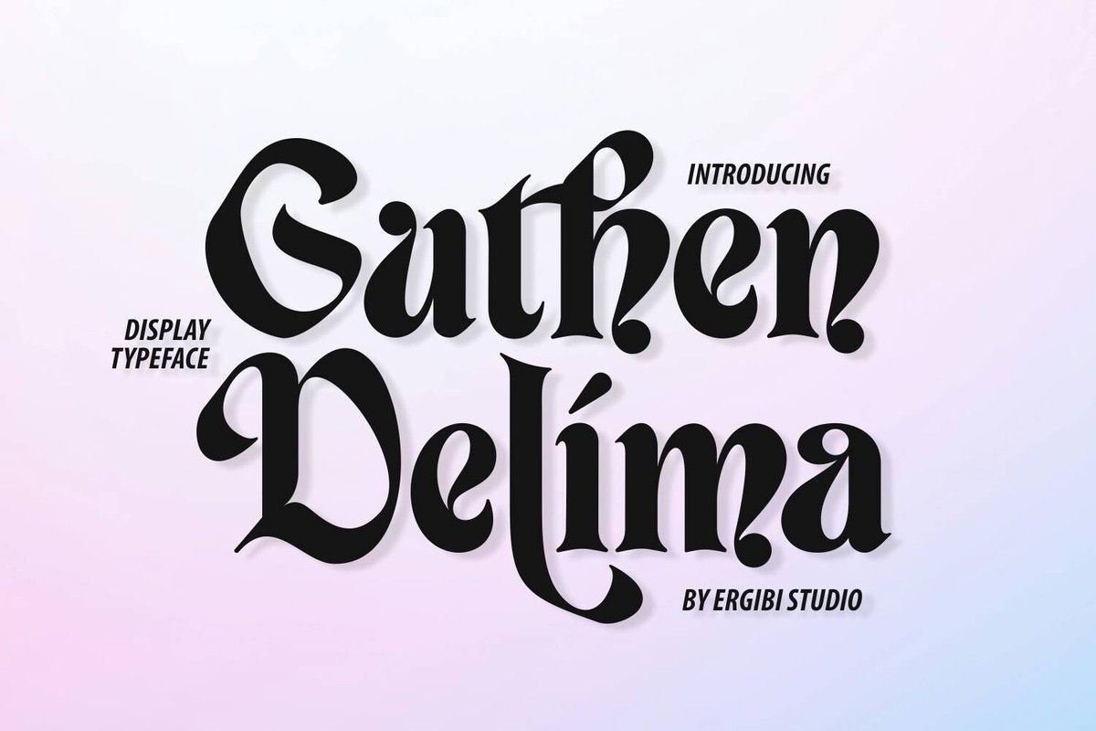 Font Guthen Delima