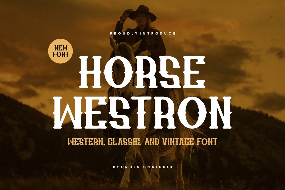 Font Horse Westron