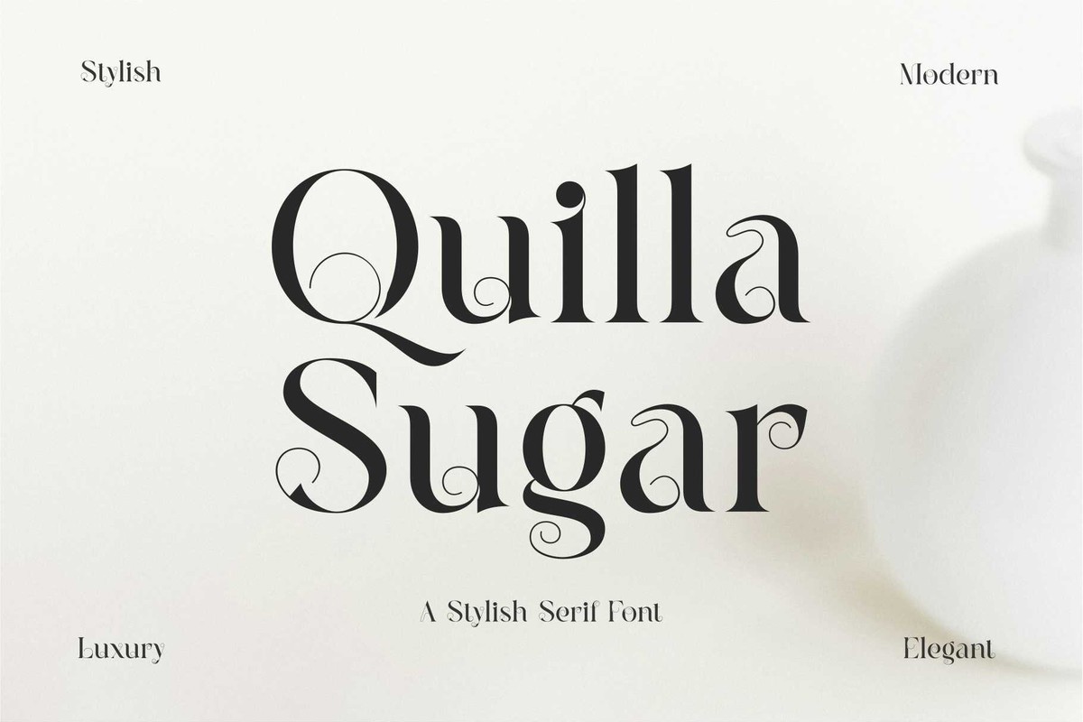 Font Quilla Sugar