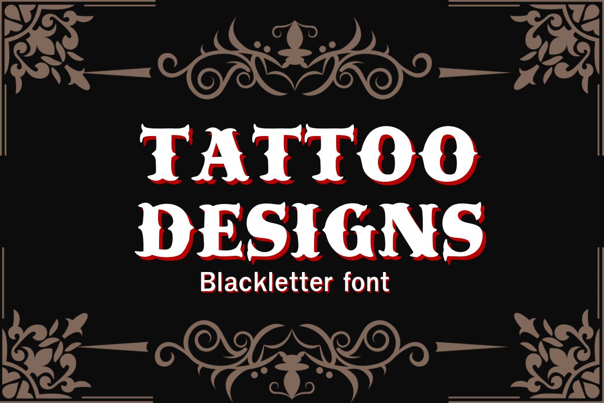 Font Tattoo Designs