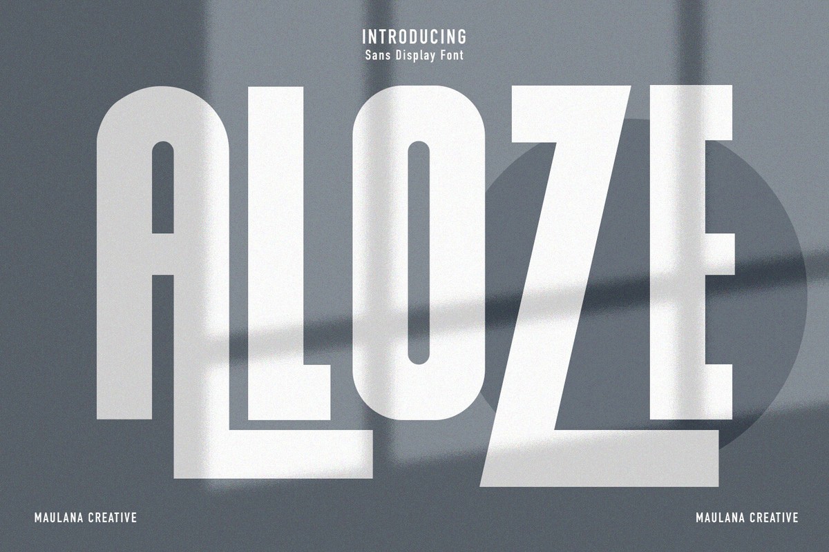 Font Aloze