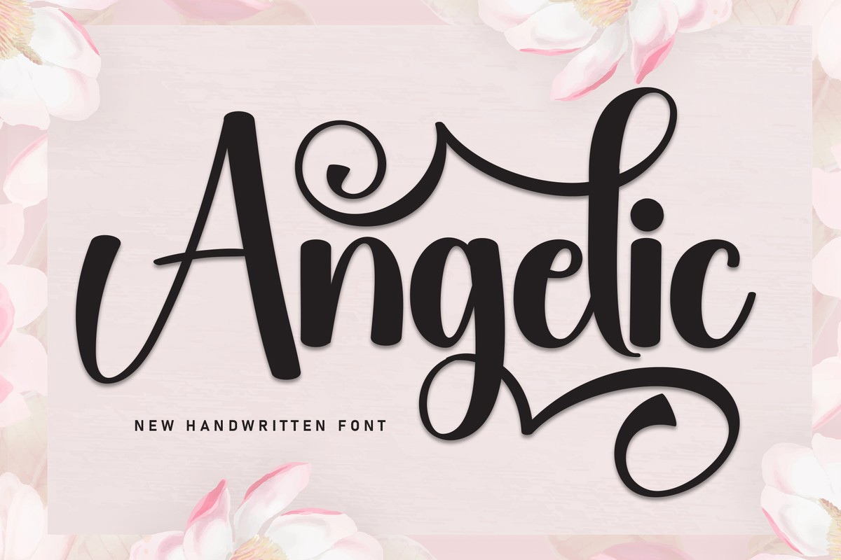 Font Angelic