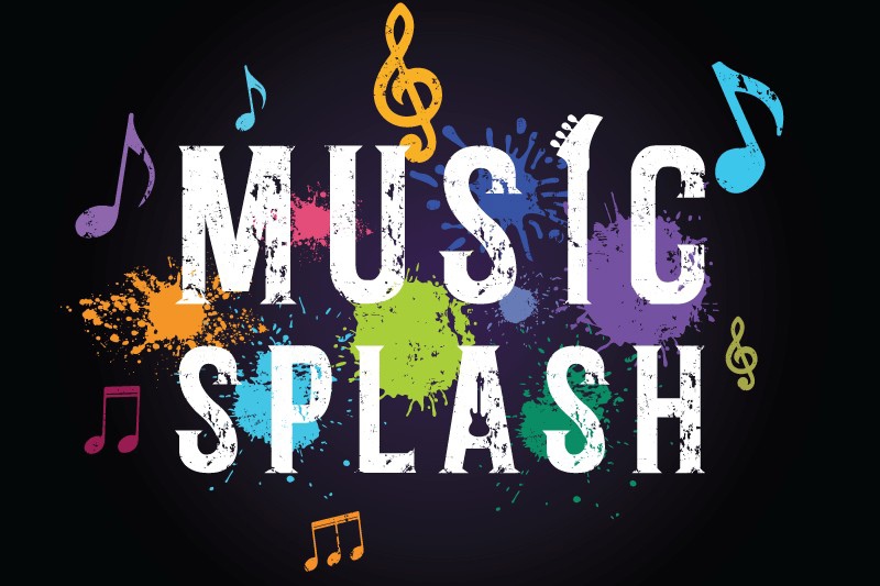Font Music Splash
