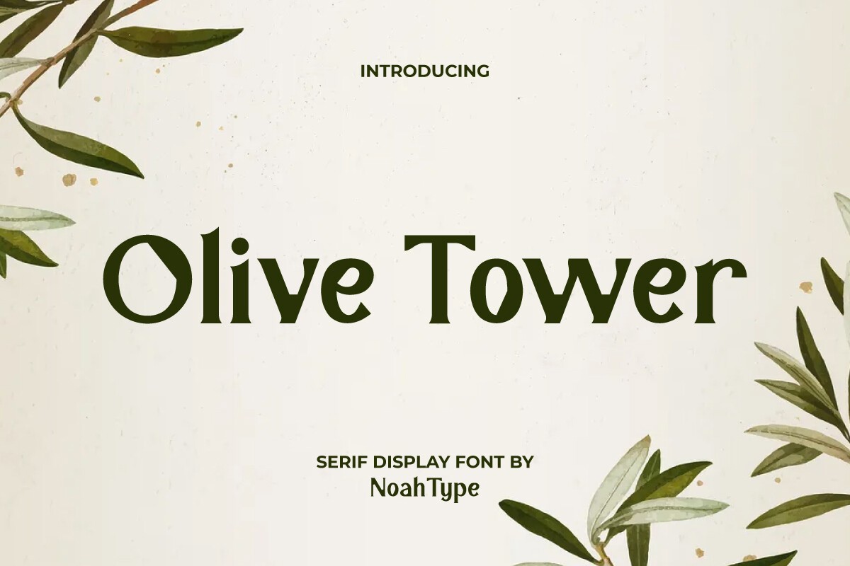 Font Olive Tower