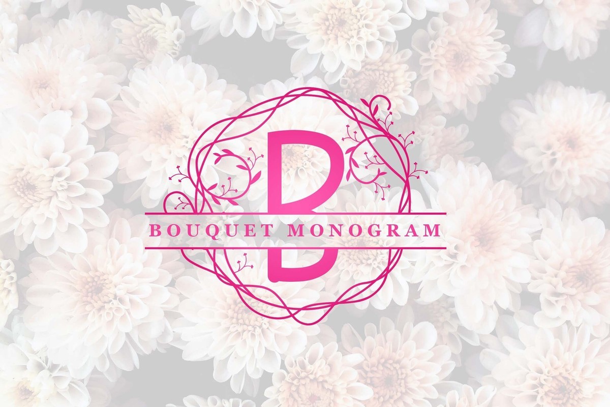 Font Bouquet Monogram