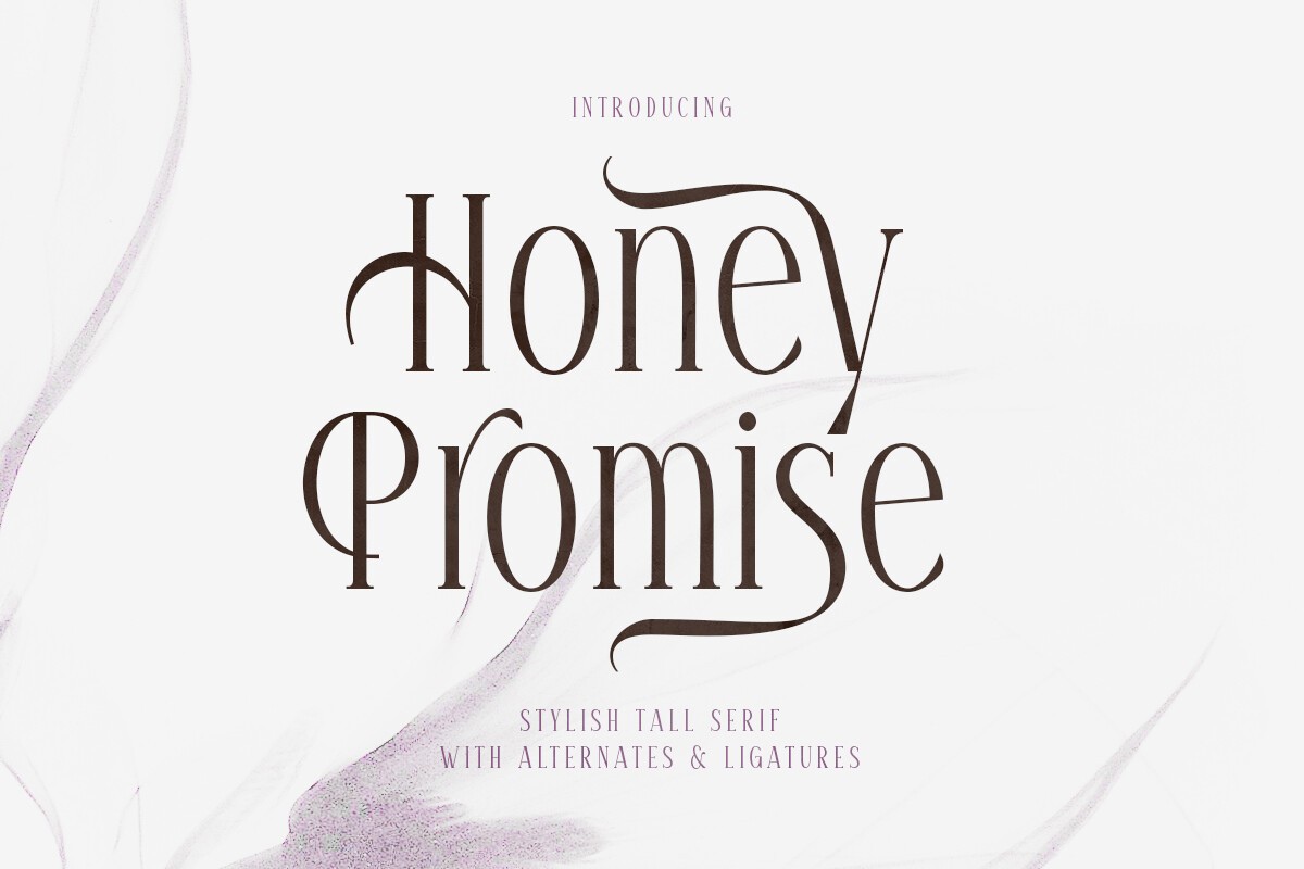 Font Honey Promise