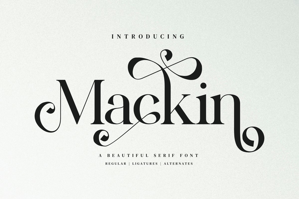 Font Mackin