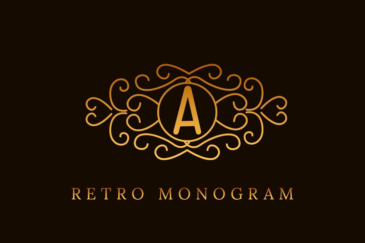 Font Retro Monogram