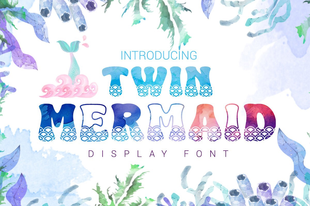 Font Twin Mermaid