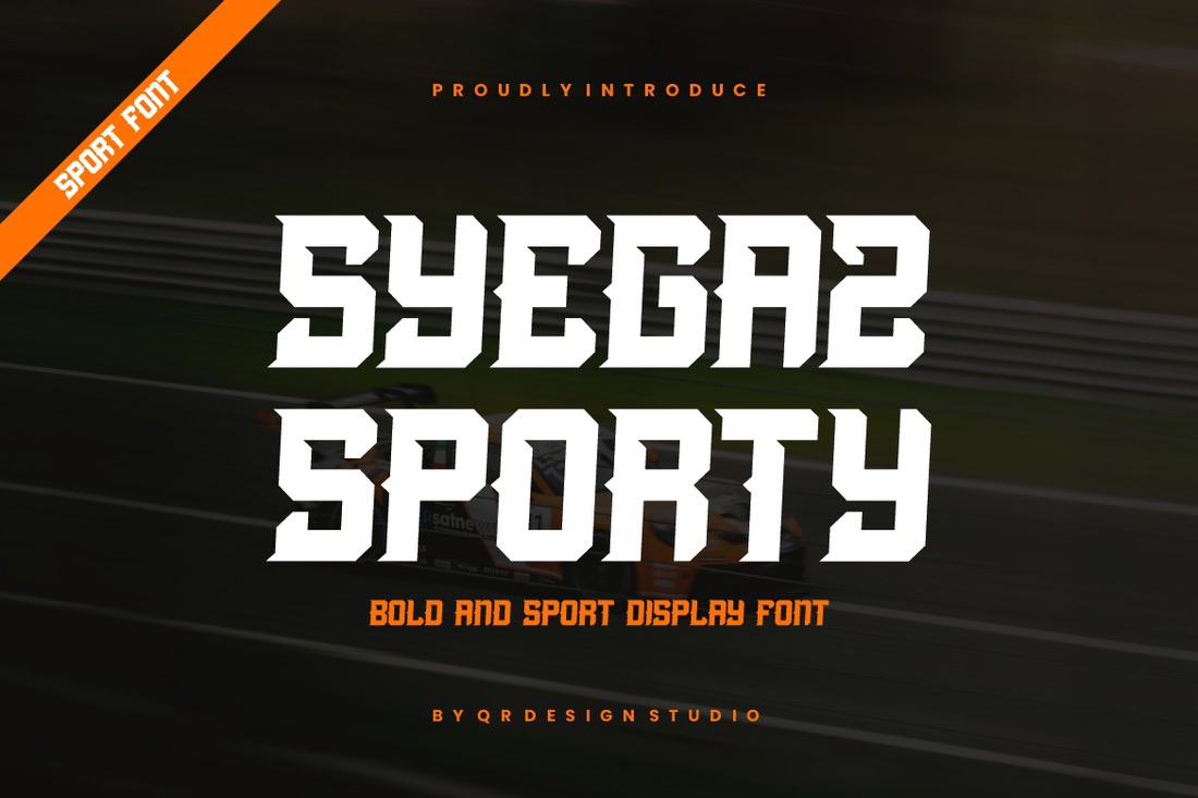 Font Syegaz Sporty