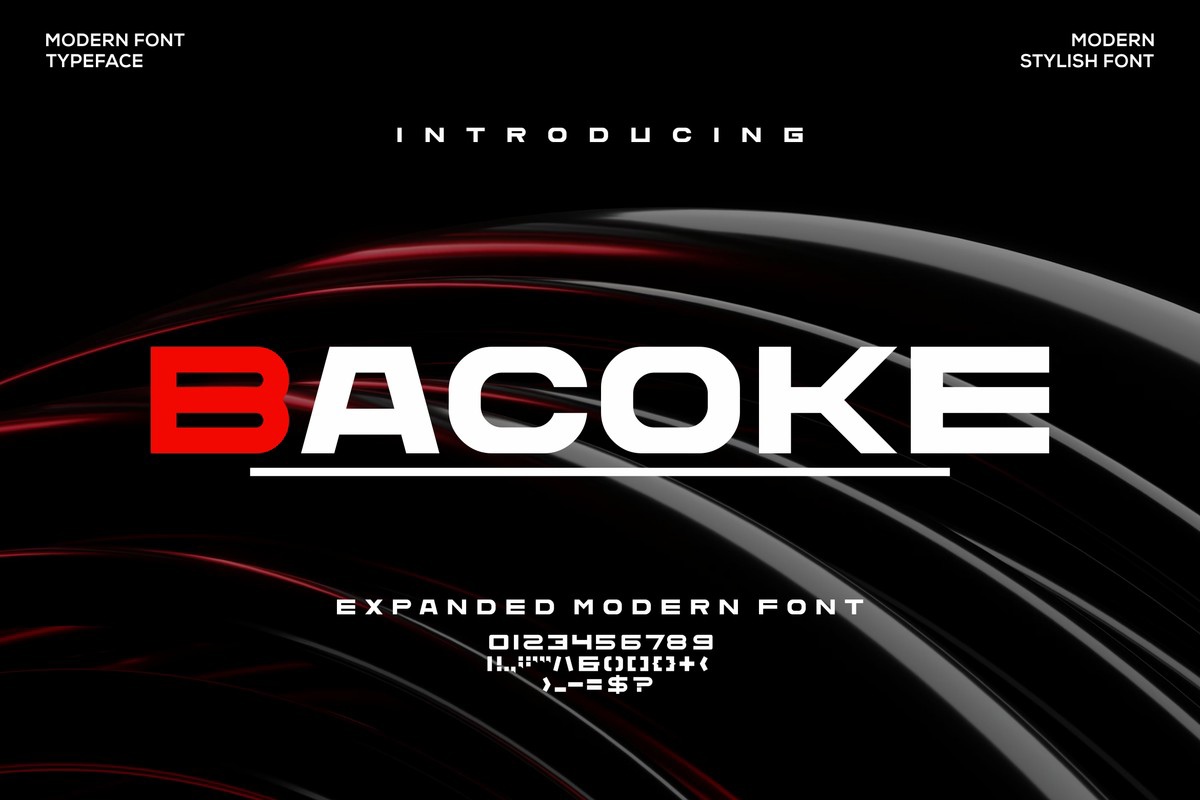 Font Bacoke