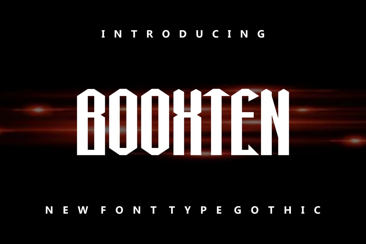 Font Booxten