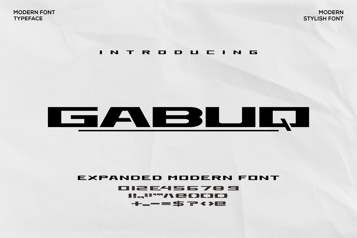 Font Gabuq
