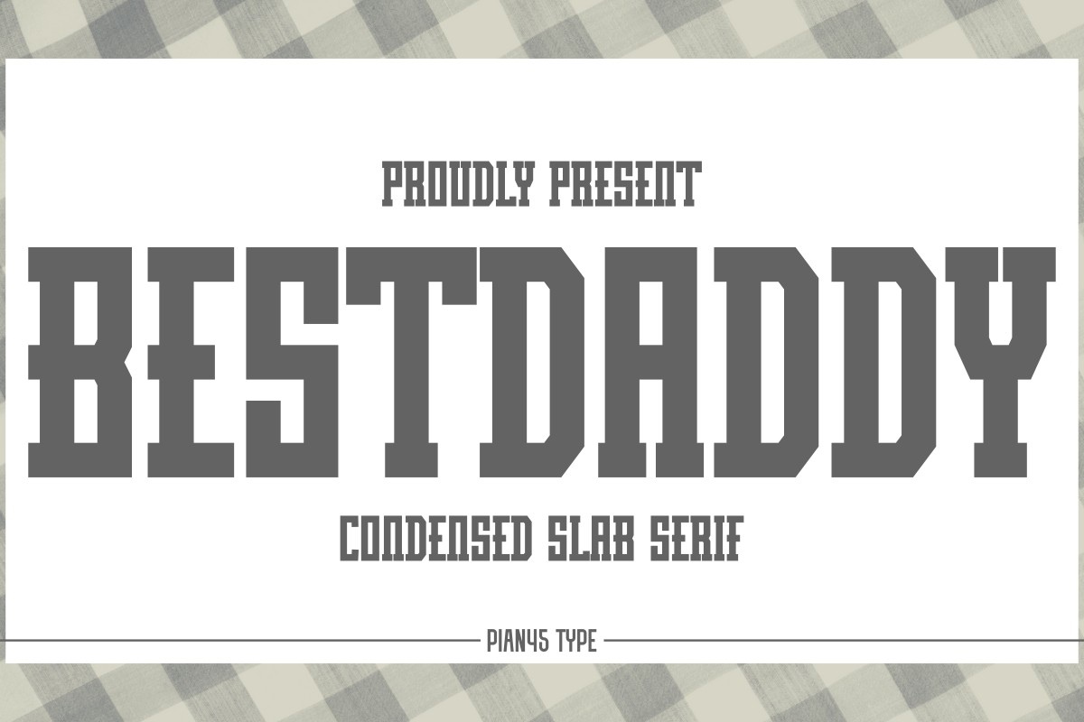 Font Best Daddy