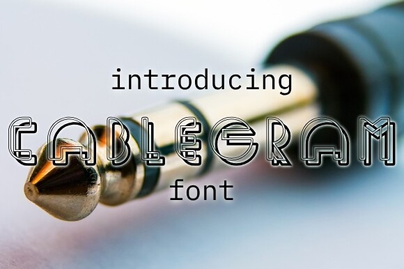 Font Cablegram