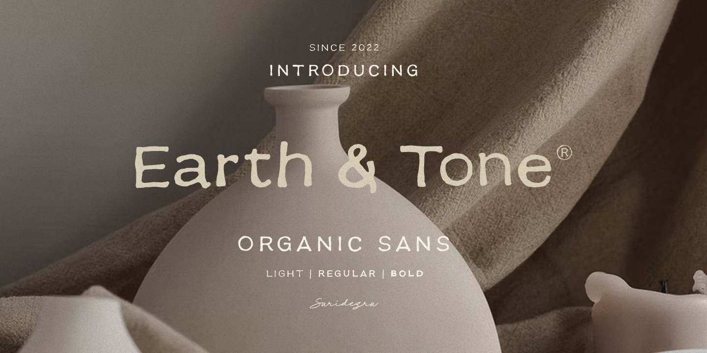 Font Earth Tone